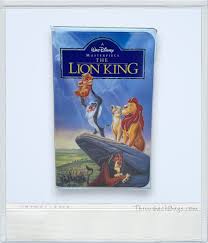 1994 - Disney's The Lion King Masterpiece Collection VHS ...