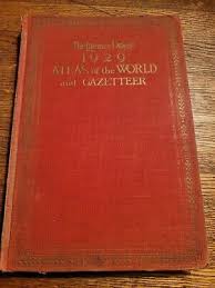 The Literary Digest 1929 Atlas of the World and Gazetteer | eBay