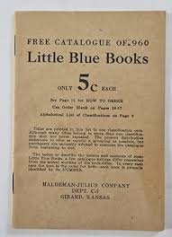 960 Little Blue Books Promotional Publisher's Catalog c ...