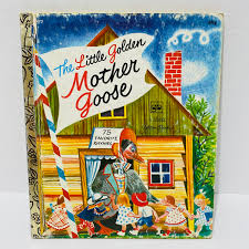 Vintage Mother Goose Little Golden Book 70s 80s Children's ...
