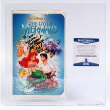 CUSTOM 1990 Walt Disney Signed VHS Tape - The Little ...