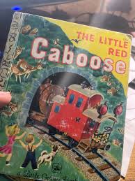 The Little Red Caboose - a little golden book for Sale in ...