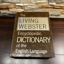 The Living Webster Encyclopedic Dictionary of the English Language 1975 Gilded** 9780832600258| eBay