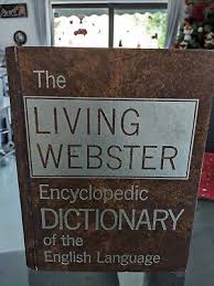 The Living Webster Encyclopedic Dictionary of the English Language | eBay