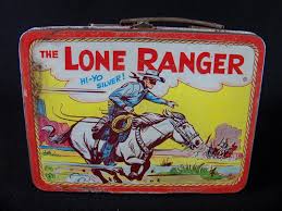 Lot - Adco 1954 Lone Ranger Hi-Yo Silver Lunch Box