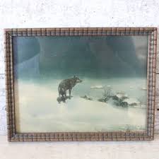 Vintage Lone Wolf Painting by Alfred Wierusz-kowalski ...