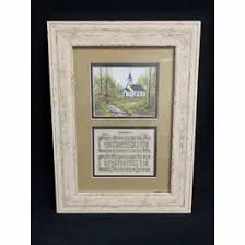 Amazing Grace w/ Church Picture Frame