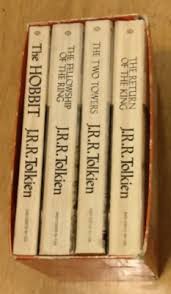 1973 Tolkien's HOBBIT and Part One, Two, and Three in Red ...