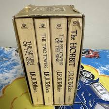 The Lord Of The Rings Gold Foil Box Set 4 Titles JRR Tolkien ...