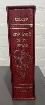 J.R.R.Tolkien The Lord of the Rings Red Leather HMCO ...