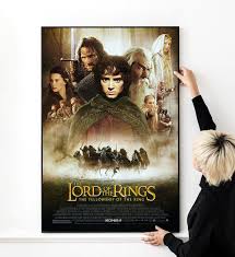 The Lord of the Rings Movie Poster High Quality Print Photo ...