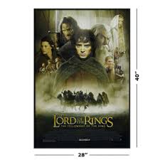 Lord Of The Rings - Fellowship - Framed Movie Poster ...
