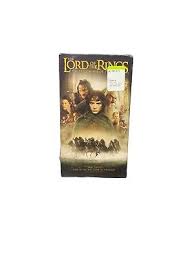 Lord of the Rings: the Fellowship of the Ring (Vhs, 2001) New ...