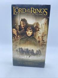 NEW The Lord of the Rings The Fellowship of the Ring VHS ...