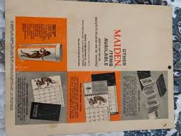 The 1966 Maidens Calendar for Sale in Fort Worth, TX - OfferUp