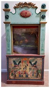 Original Antique French Guignol Puppet Theater. For Sale at ...