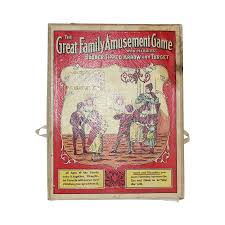 Late 1800's Great Family Amusement Rubber Tipped Dart Games ...