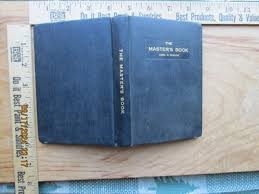 The Master's Book - Carl H. Claudy 1943 Masonic | eBay