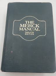 Vintage 1972 The Merck Manual Of Diagnosis And Therapy ...