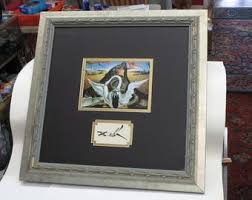 Salvador Dalí Bacchanale Swan Surrealist Facsimile-signed ...