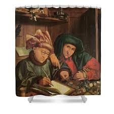 The Money Lenders Tapestry by Marinus Van Reymerswaele ...