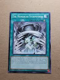 The Monarchs Stormforth - SR01-EN027 - 1st Edition - YuGiOh ...