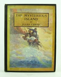 THE MYSTERIOUS ISLAND Jules Verne & N.C. Wyeth HB 1946 VGC ...