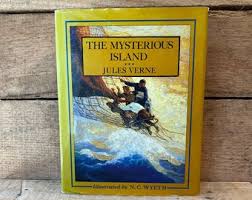 The Mysterious Island by Jules Verne, Illustrated Ny N. C. ...