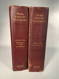 The New Century Dictionary (1948) 2 volume set Hardcover | eBay