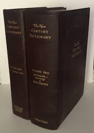VINTAGE THE NEW CENTURY DICTIONARY ENGLISH LANGUAGE ED BY ...