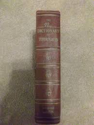 The New Dictionary of Thoughts, 1954 Edwards first edition ...