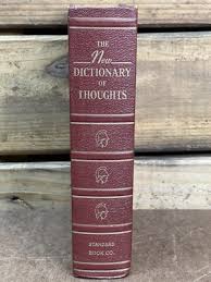 Vintage The New Dictionary Of Thoughts Standard Book Co ...