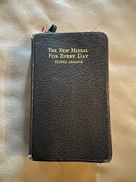 The New Missal for Every Day by Father Lasance (copyright 1949) - Etsy Australia