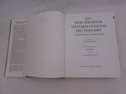 THE NEW SHORTER OXFORD ENGLISH DICTIONARY 2 Vol Set Thumb ...