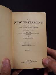 1937 New Testament - Bible by Fernand Faivre printed in ...