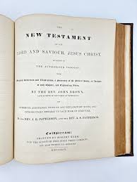 Holy Bible (King James 1846) – Moons Rare Books