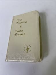 New testament Psalms Proverbs - free shipping | eBay