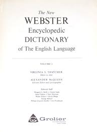 THE NEW WEBSTER ENCYCLOPEDIC DICTIONARY OF ...
