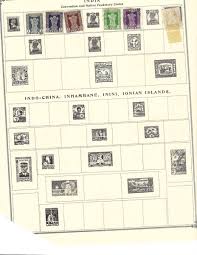 Stamps India+ South Africa + Greece used collectible 5 pages ...