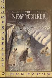 1-19-1952 NEW YORKER VINTAGE COVER PRICE SNOW TRAIN WINTER TRAVEL AUTO NYE64 | eBay