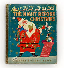 The Night Before Christmas 1949 Little Golden Book Vintage ...