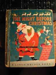 The Night Before Christmas Little Golden Book - Vintage 1949 ...