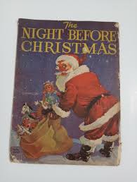 The Night Before Christmas Book Vintage 1935 Whitman ...