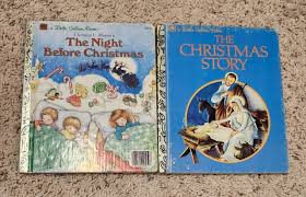 THE NIGHT BEFORE Christmas Little Golden Books 1976 vintage ...