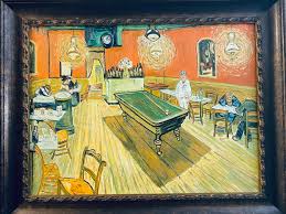 Vincent van Gogh, The Night Cafe, 1888 #art #painting #vangogh