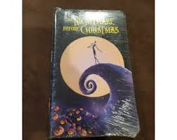 The Nightmare Before Christmas (VHS, 1994) - Etsy