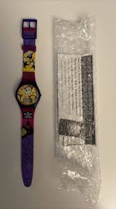 Vtg Halloween Burger King Nightmare Before Christmas Watch 1993 Bats & Cats | eBay