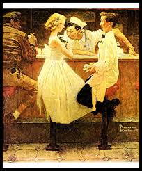 Norman Rockwell Print, "after the Prom" Original Painting for ...