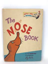 The Nose Book VINTAGE 1970 Dr Seuss Book Club Edition Matte ...