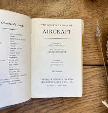 Aircraft - Observer Book - 1968 Vintage Illustrated Nature ...